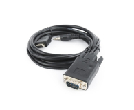 GEMBIRD Adapter GEMBIRD A-HDMI-VGA-03-6 (HDMI M - D-Sub (VGA), Jack stereo 3,5 mm M; 1,8m; kolor czarny) - 1351653 - zdjęcie 1